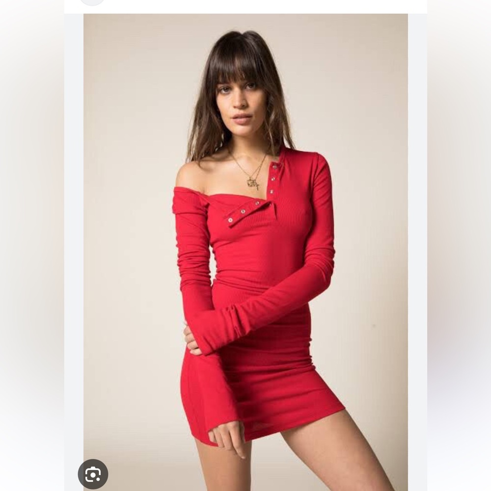 ISO the line by k rori dress in red-xs